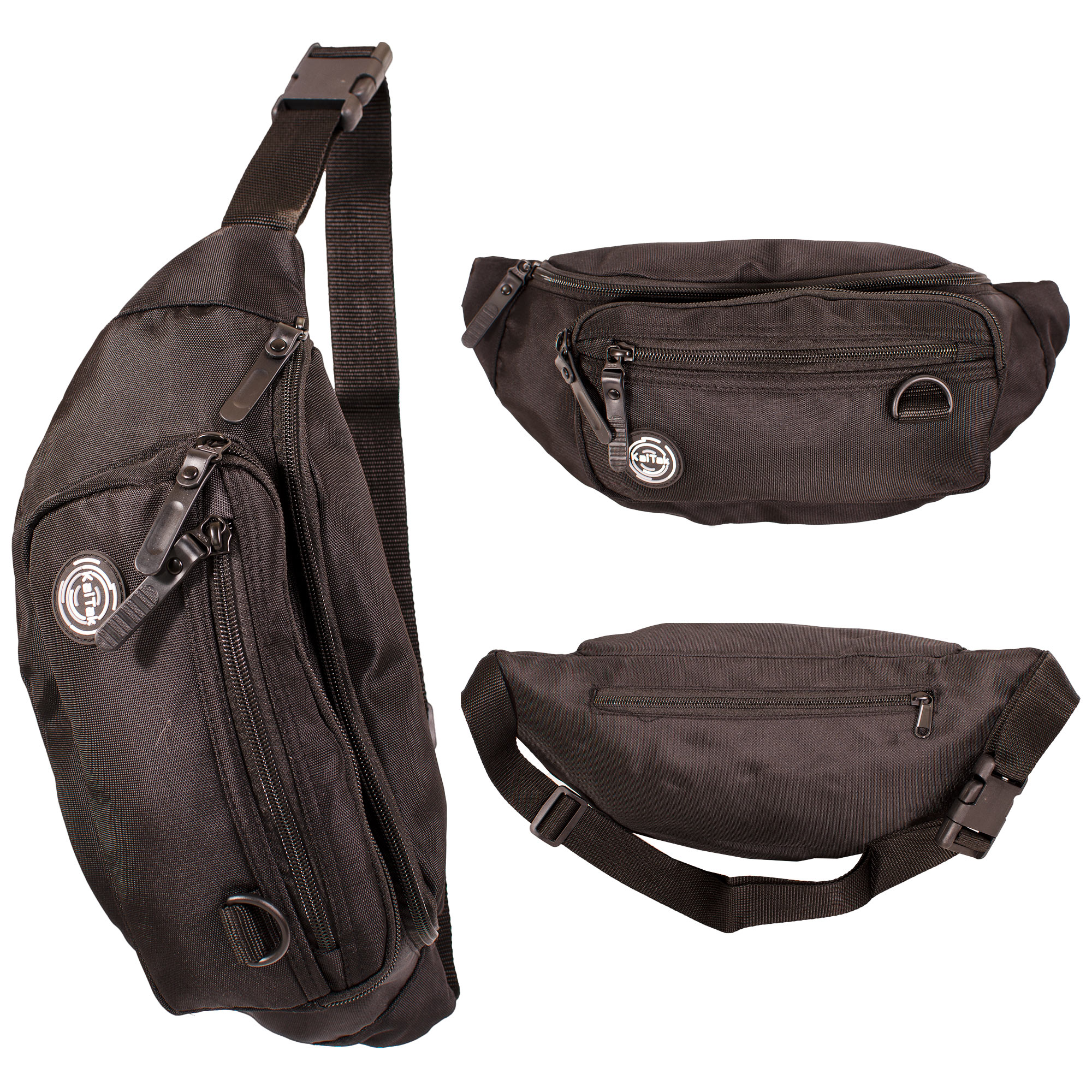 (image for) 2420 BLACK KAITAK WAIST BAG